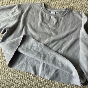 Cropped (ish) comfy crewneck